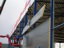 работы с сендвич панелями в Шелехове